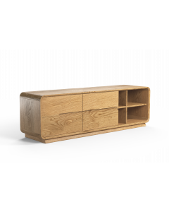 Szafka pod TV Modesta 180 cm dębowa